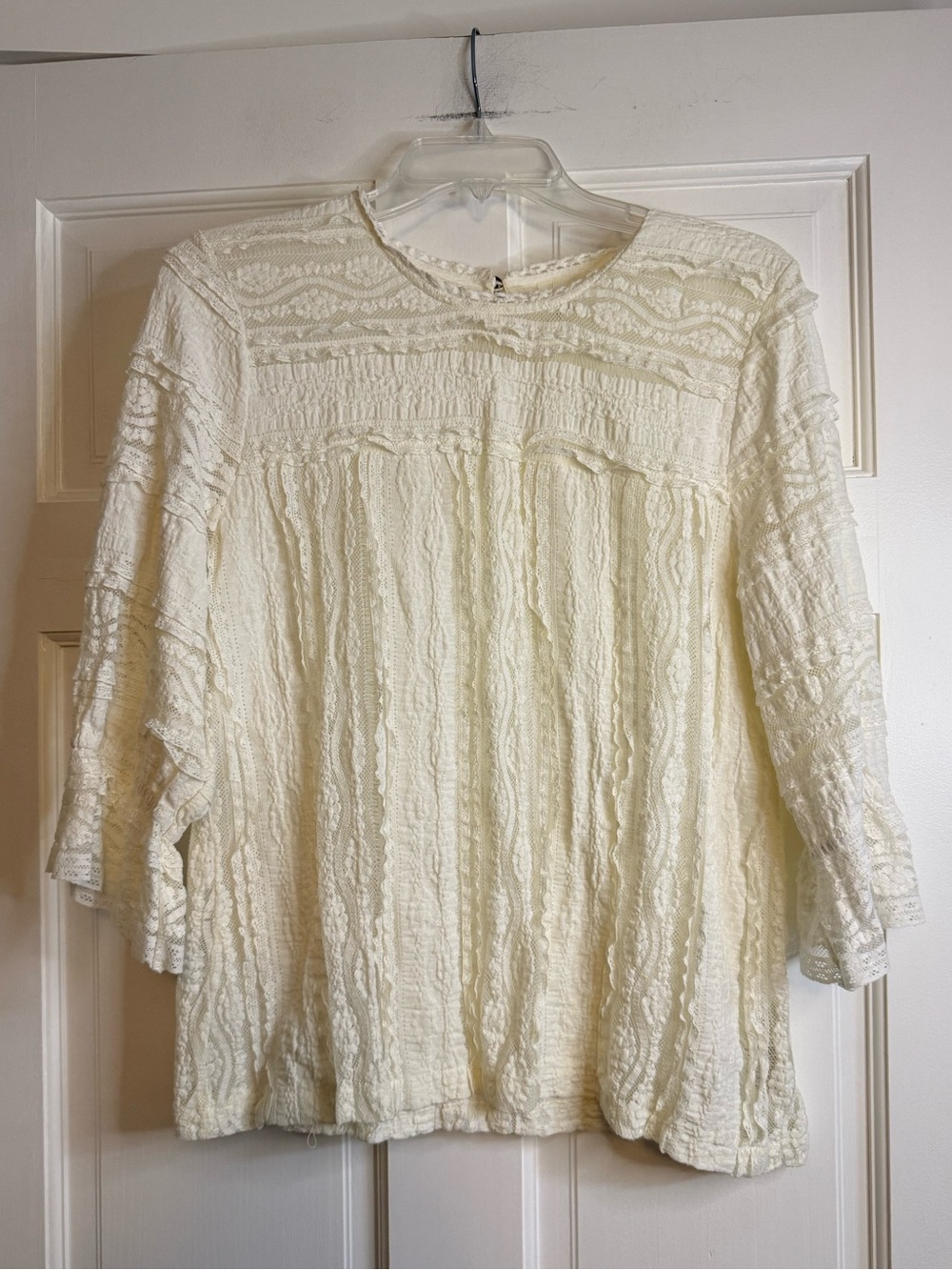 By Anthropologie Victorian Lace Blouse
